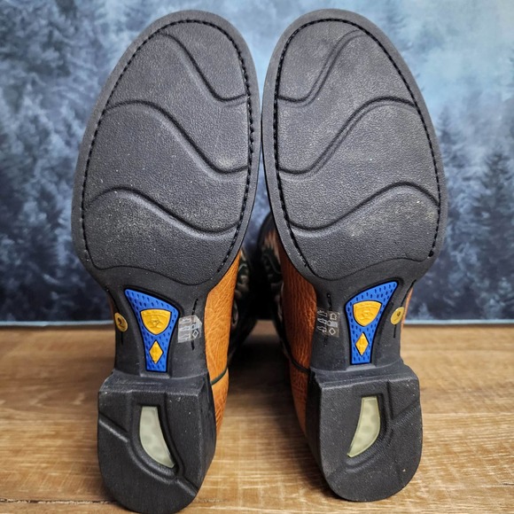 NWOT Ariat Cobalt XR PRO Western Hunter Green Boots | Women's 9B - Picture 7 of 8